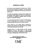 Research " RACE AND GENDER DIHERENCES EN EDUCATIONAL ATTAINMENT, HILD OF STUDY, AND [NCREMENTS TO EARNINGS (EVIDENCE FROM UNIVERSITY OF ILLINOIS TRACER STUDIES AND NATIONWIDE EARNINGS DATA)  "