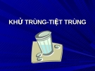 Khử trùng tiệt trùng