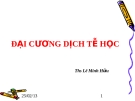 ĐẠI CƯƠNG DỊCH TỄ HỌC