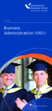 Teilzeit Business Administration (MBA)