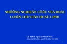 Những nghiên cứu về rối loạn chuyển hóa Lipid