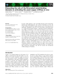 Báo cáo khoa học: Dissecting the role of the N-terminal metal-binding domains in activating the yeast copper ATPase in vivo