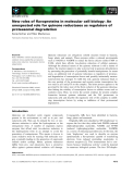 Báo cáo khoa học: New roles of flavoproteins in molecular cell biology: An unexpected role for quinone reductases as regulators of proteasomal degradation