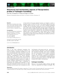 Báo cáo khoa học: Structural and mechanistic aspects of ﬂavoproteins: probes of hydrogen tunnelling