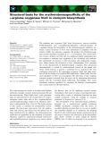 Báo cáo khoa học: Structural basis for the erythro-stereospeciﬁcity of the L-arginine oxygenase VioC in viomycin biosynthesis