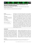 Báo cáo khoa học: Increased bacterial load in shrimp hemolymph in the absence of prophenoloxidase