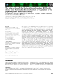 Báo cáo khoa học: The interaction of the Escherichia coli protein SlyD with nickel ions illuminates the mechanism of regulation of its peptidyl-prolyl isomerase activity