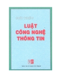 Một số điều Luật về Công nghệ thông tin