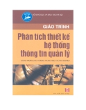 Giáo trình về  phân tích thiết kế hệ thống thông tin