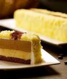 Hướng dẫn làm bánh gato kem capuchino Capuchino Ice Cream Cake