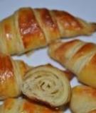 Hướng dẫn cách làm và công thức làm Croissants - Bánh sừng bò