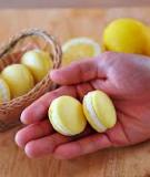 Hướng dẫn làm macarons chanh chua dịu mà không bị đắng