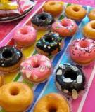 Hướng dẫn làm bánh donut xinh xắn