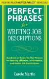 Perfect Phrases for Writing Job Descriptions