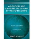 A POLITICAL AND ECONOMIC  DICTIONARY OF WESTERN  EUROPE