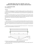 Báo cáo khoa học " DẦM BÊ TÔNG ỨNG SUẤT TRƯỚC CĂNG SAU KHÔNG BÁM DÍNH CHỊU TẢI TRỌNG PHÂN BỐ ĐỀU "