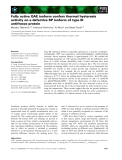 Báo cáo khoa học: Fully active QAE isoform confers thermal hysteresis activity on a defective SP isoform of type III antifreeze protein