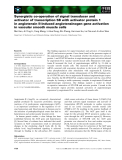 Báo cáo khoa học: Synergistic co-operation of signal transducer and activator of transcription 5B with activator protein 1 in angiotensin II-induced angiotensinogen gene activation in vascular smooth muscle cells