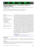 Báo cáo khoa học: Hypoxia-inducible factor-1a blocks differentiation of malignant gliomas