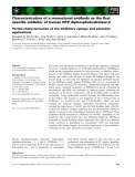 Báo cáo khoa học: Characterization of a monoclonal antibody as the ﬁrst speciﬁc inhibitor of human NTP diphosphohydrolase-3 Partial characterization of the inhibitory epitope and potential applications