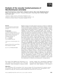 Báo cáo khoa học: Analysis of the vacuolar luminal proteome of Saccharomyces cerevisiae