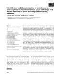 Báo cáo khoa học: Identiﬁcation and characterization of cytochrome bc1 subcomplexes in mitochondria from yeast with single and double deletions of genes encoding cytochrome bc1 subunits