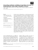 Báo cáo khoa học: Unraveling multistate unfolding of pig kidney fructose-1,6bisphosphatase using single tryptophan mutants