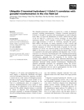 Báo cáo khoa học: Ubiquitin C-terminal hydrolase-L1 (Uch-L1) correlates with gonadal transformation in the rice ﬁeld eel