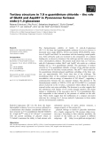 Báo cáo khoa học: Tertiary structure in 7.9 M guanidinium chloride ) the role of Glu53 and Asp287 in Pyrococcus furiosus endo-b-1,3-glucanase