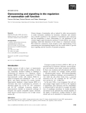 Báo cáo khoa học: Osmosensing and signaling in the regulation of mammalian cell function