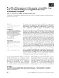 Báo cáo khoa học: A proﬁle of the residues in the second extracellular loop that are critical for ligand recognition of human prostacyclin receptor