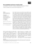 Báo cáo khoa học: The amyloplast proteome of potato tuber