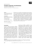 Báo cáo khoa học: Cytokine properties of prokineticins Justin Monnier and Michel Samson