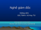 NGHỀ GIÁM ĐỐC