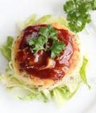 Burger đậu phụ cho ngày ăn chay đầu tháng