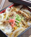 Katsudon - cơm thịt heo chiên xù kiểu Nhật