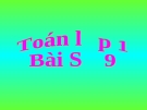 Hoạt động 1: Ôn tập nhận biết số lượng trong phạm vi 6,7,8