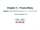 Chapter 3 – Frame-Relay