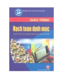 Giáo trình Hạch toán định mức - Nguyễn Hữu Thủy