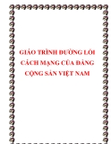 GIÁO TRÌNH ĐƯỜNG LỐI CÁCH MẠNG CỦA ĐẢNG C ỘNG SẢN VIỆT NAM