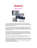 What is a PLC  Starters