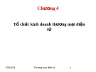 Chương 4: Tổ chức kinh doanh thương mại điện tử