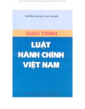 Giáo trình Luật hành chính Việt Nam - TS. Trần Minh Hương