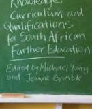 Knowledge, curriculum and qualifications for South African Further Education