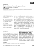 Báo cáo khoa học:  Bacterial-induced hepoxilin A3 secretion as a pro-inﬂammatory mediator