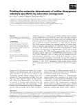 Báo cáo khoa học: Probing the molecular determinants of aniline dioxygenase substrate speciﬁcity by saturation mutagenesis