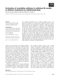 Báo cáo khoa học: Activation of crystalline cellulose to cellulose IIII results in efﬁcient hydrolysis by cellobiohydrolase