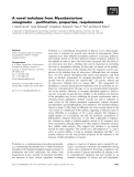 Báo cáo khoa học: A novel trehalase from Mycobacterium smegmatis ) puriﬁcation, properties, requirements