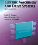 Analysis of electric machinery and drive systems