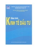 Giáo trình kinh tế đầu tư - ĐH Kinh tế Quốc dân